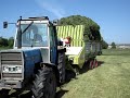 Grasladen met Landini 6880