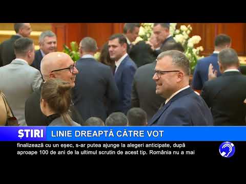 Linie dreaaptă către votul de învestire