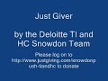 Deloitte Snowdon Push Rap - Just Giver