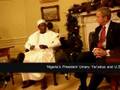Yar'adua Meets Bush at White House