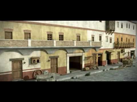 0 Reconstruction of Roman Building in 3d video