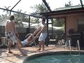 Heather getting thrown in