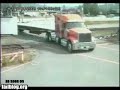 Truck Crash by Train (stupid Fail)