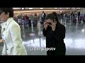 kimkardashian and kris jenner arriving at jfk airport , kim looked aliitle out of it and kris was dodging all kind of ridiculous questions by another camera...