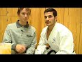 Bj�rn Gustafsson ut�var karate