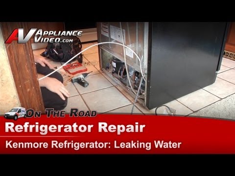 how to repair westinghouse refrigerator leak