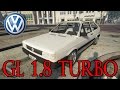 Volkswagen Gol GL 1.8 для GTA 5 видео 9