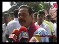 President casts vote in Medamulana