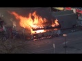 Incendie de la baraque à croustillons au carnaval d'Arlon 2013