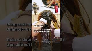 Kỹ Thuật Nhuộm Tóc Màu Xanh Rêu Cá Tính Kỹ Thuật Nhuộm Tóc Màu Xanh Rêu Cá Tính