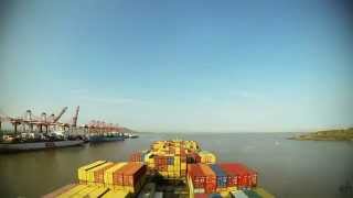 Time-lapse (120x, 60fps): departure Nhava Sheva (M