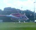 helicopter landing and take off