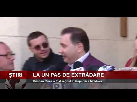 Cristian Rizea, reținut de polițiști la Chișinău