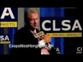 Bill Clinton Giving a Speech about UFO's