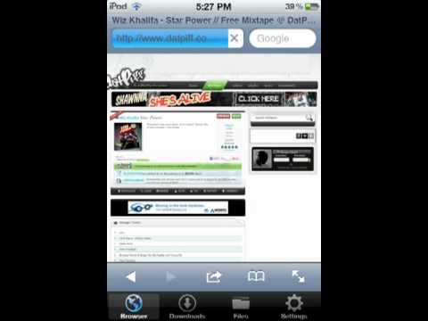 How to download songs from datpiff directly to your iPod/iPhone/iPad