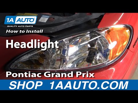 How To Install Replace Headlight Pontiac Grand Am 99-06 – 1AAuto.com