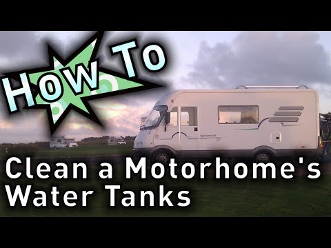how to treat rv water tanks