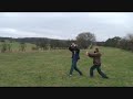 Star Wars Lightsaber Prop choreography training 1 Star Wars Lightsaber Prop choreography training 1