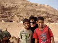 Me with bedouin children in Wadi Rum