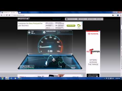 how to check speed of internet