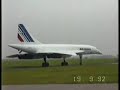 Air France Concorde RAF Finningley UK Airshow