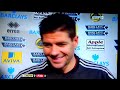 Interviewer apologises for Steven Gerrard supposedly swearing in interview Norwich 0-3 Liverpool