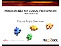 .NET for COBOL Programmers - Introduction