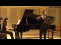 Schubert Sonatine in D Major, I. Allegro molto, II. Andante