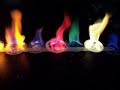 burning salt metal ion chemistry demo demonstration flame test Russia Sully sully russia color colored