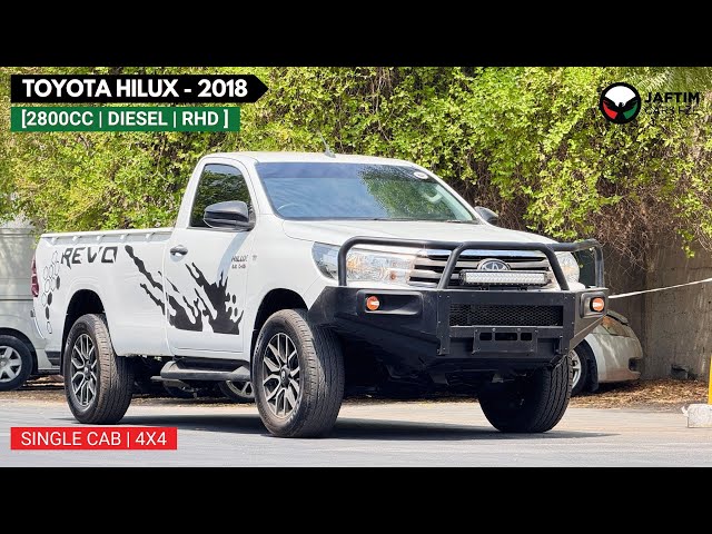 Toyota Hilux GLX SINGLE CABIN | 4WD | 2.8L DIESEL ENGINE | AT | RIGHT-HAND-DRIVE video