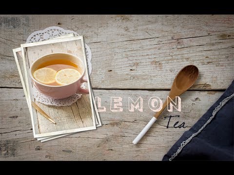 how to make a hot lemon tea