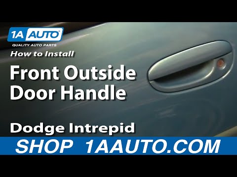 How To Install Replace Front Outside Door handle Dodge Intrepid 93-97 1AAuto.com