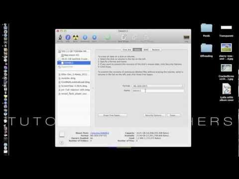 how to reformat usb on mac