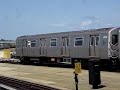 R160B Alstom N, R68A Q and R68 D Trains @ Coney Island R160B Alstom N, R68A Q and R68 D Trains @ Coney Island