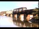 3 Ns trains at Riverside, Al 2-2-08 2 pm
