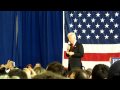 President Clinton answers heckler, Erie Pa. President Clinton answers heckler, Erie Pa.
