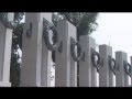 Washington D.C. Monuments, WWII, Roosevelt, Lincoln