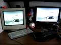 Hanns.G HG-281DJB 28" @Mitsubishi DiamondTron NF 22"