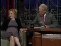 gillian anderson interview on david letterman