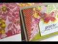 How to Create Diagonal Rays with Patterned Paper