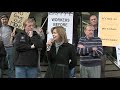 Nylex Workers protest the ANZ Bank