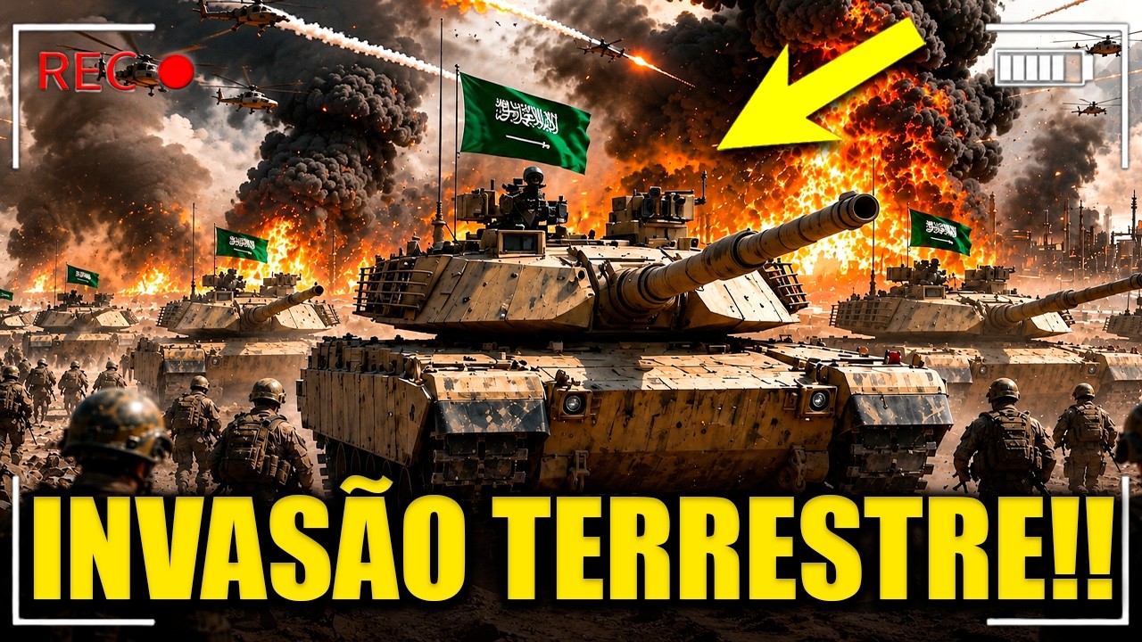 PIOR PESADELO do Irã acontece após Trump e Arábia Saudita unidos para INVASÃO