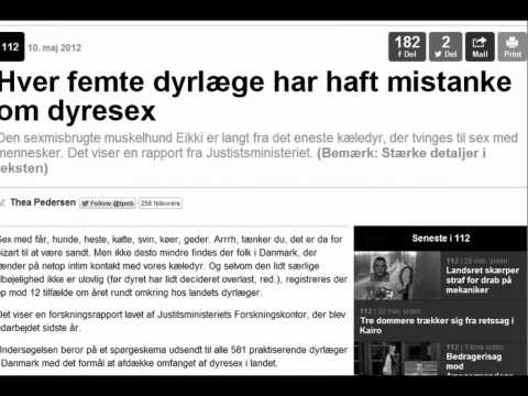 zoofili - Forbyd Zoofili i Danmark, det er voldtægt af dyrene!! Find os på Facebook: https://www.facebook.com/Forbydzoofili.