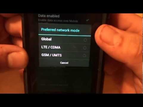 how to turn off 4g on razr m