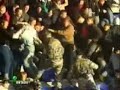 Peleas de f�tbol Hinchas griegos