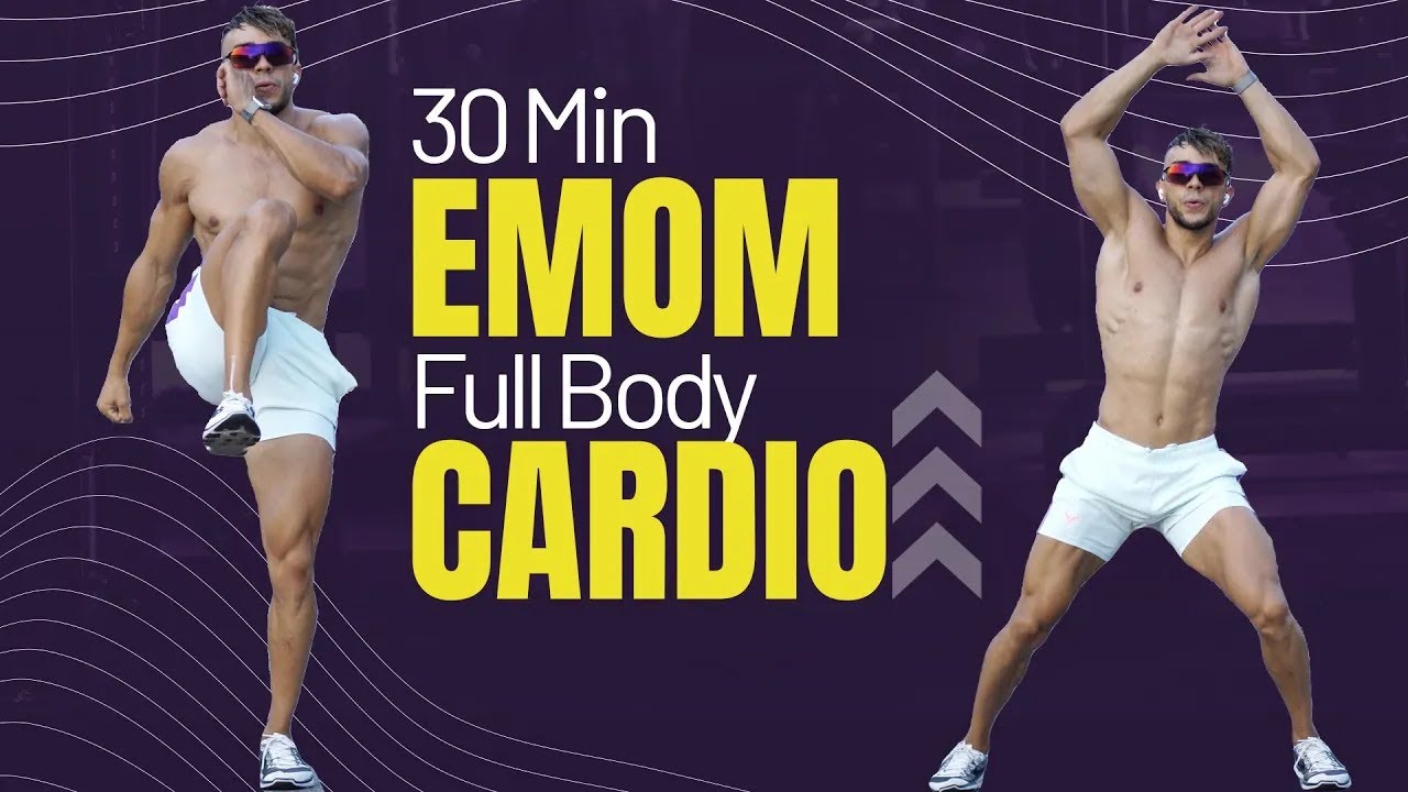 30 Min EMOM Full Body Cardio with Samy Sart: How to torch calories like a boss!