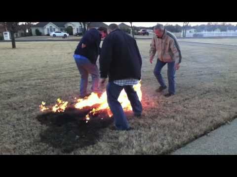 New Years Firework Accident
