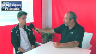 Entrevista al jugador del Cadete B del Benidorm CD, Jaime Calvo Montón