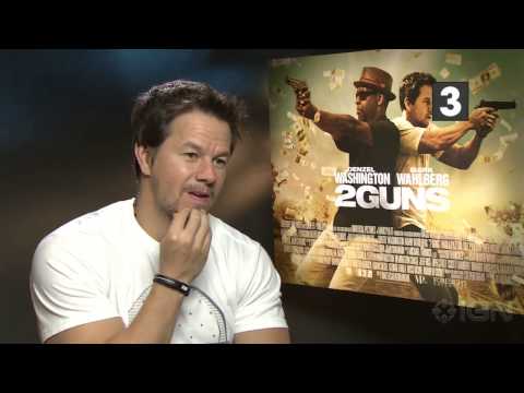 wahlberg - 2 Guns star Mark Wahlberg swears frequently while answering questions on Ted, Pain & Gain, The Departed, Max Payne and his new film.