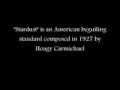 Stardust - Hoagy Carmichael